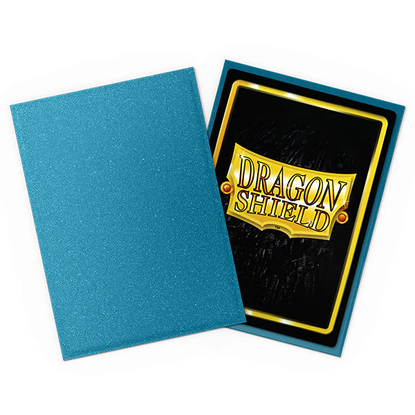 DRAGON SHIELD SLEEVES: STANDARD- MATTE SPARKLES AMAZONITE (100 CT.)2