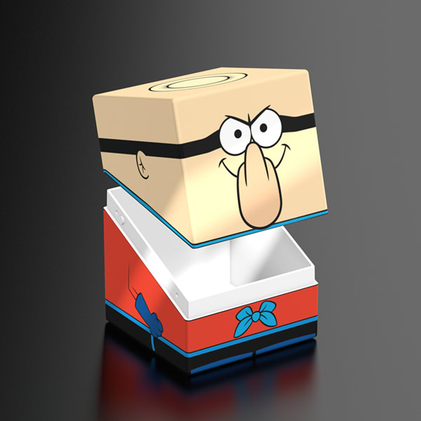 SQUAROES: BOULDER 100+ SPONGEBOB SQUAREPANTS- WAVE II- BARNACLE BOY1