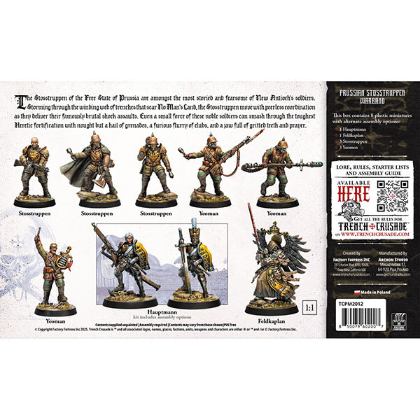 TRENCH CRUSADE: PRUSSIAN STOSSTRUPPEN WARBAND2