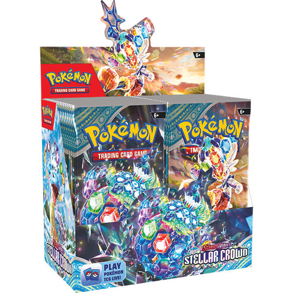 Pokemon TCG: Spanish Scarlet & Violet 07 Stellar Crown- Booster Display1