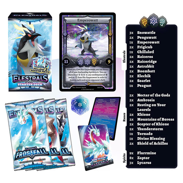 Elestrals Frostfall- Starter Deck- Emperowatt1