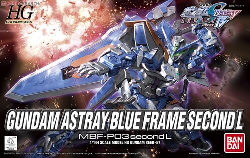 HG 1/144 GUNDAM ASTRAY BLUE FRAME SECOND L1