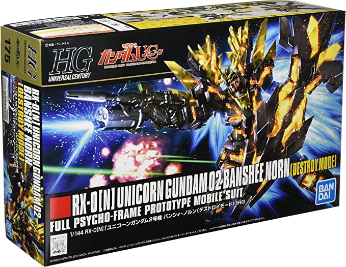 1/144 HGUC UNICORN GUNDAM 02 BANSHEE NORN (DESTROY MODE)1