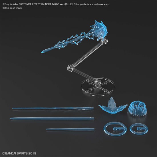CUSTOMIZE EFFECT GUNFIRE IMAGE VER. BLUE1