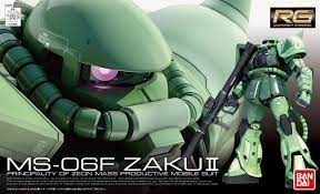 RG 1/144 MS-06F ZAKU1
