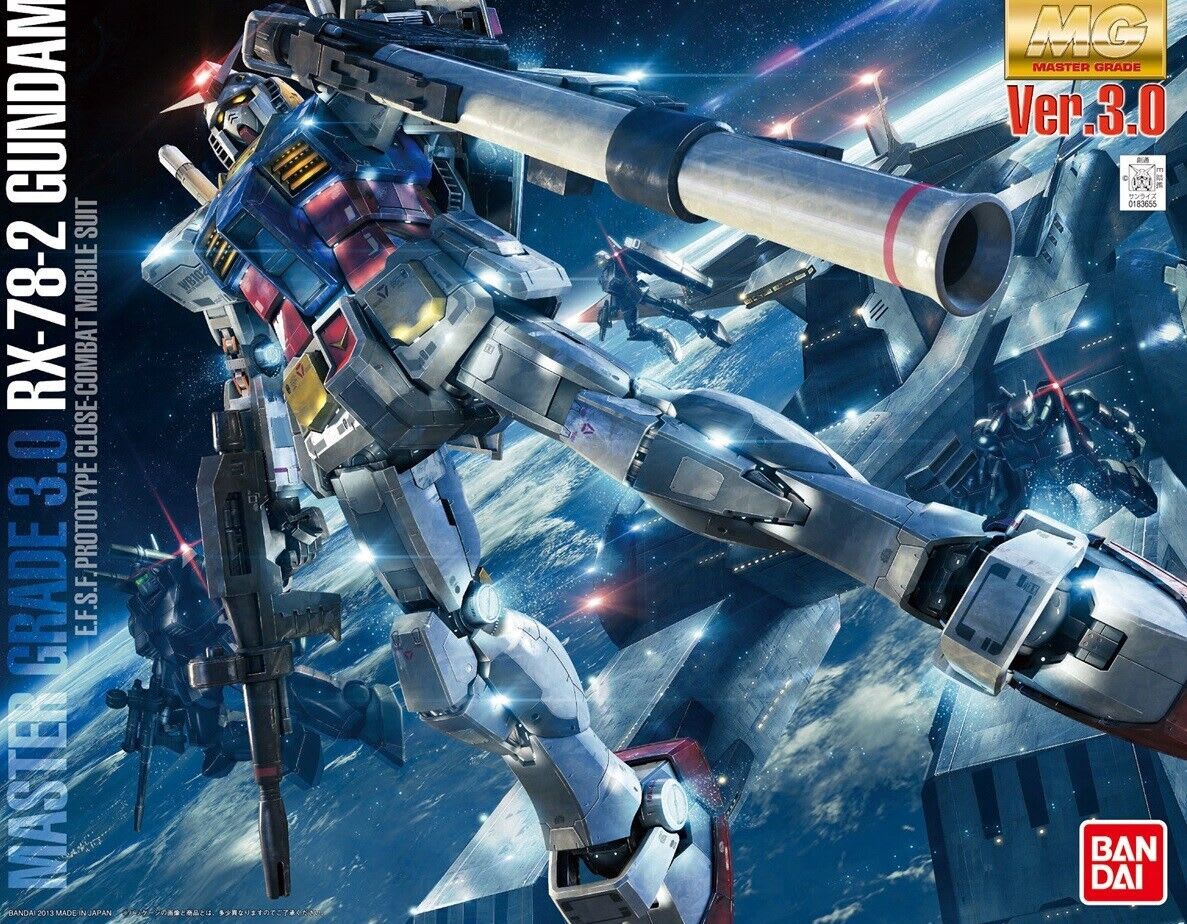 MG 1/100 RX-78-2 GUNDAM VER.3.01