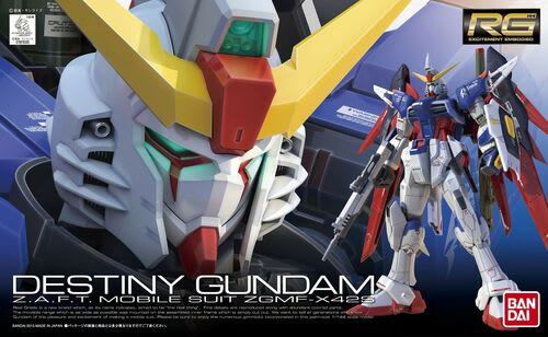 RG 1/144 DESTINY GUNDAM1
