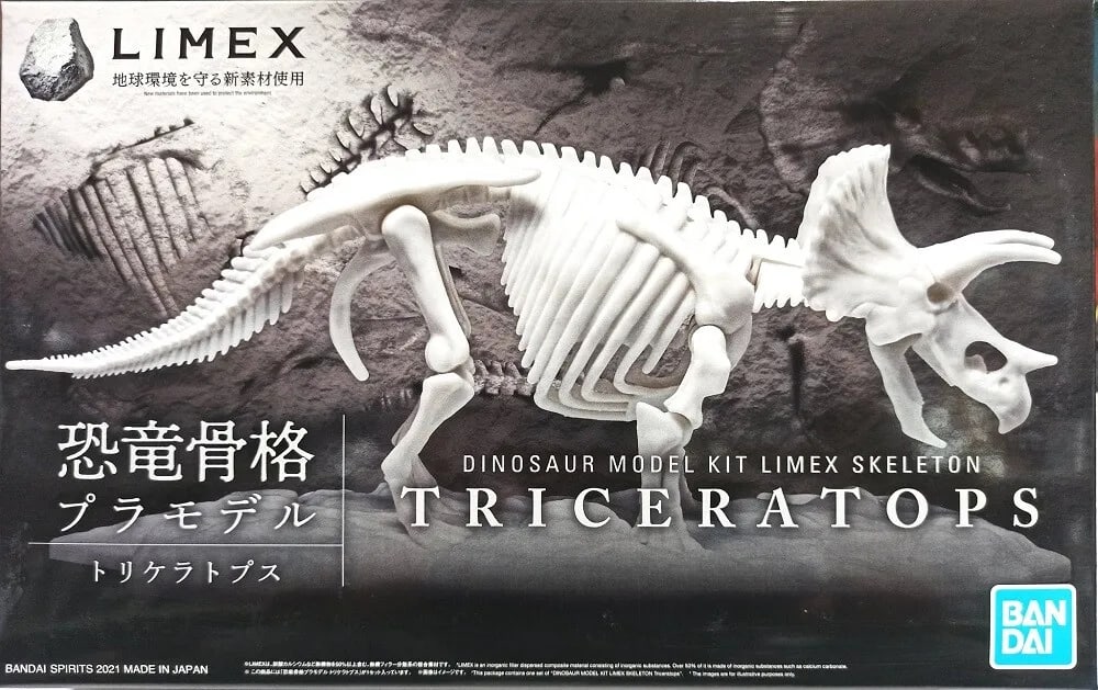 DINOSAUR LIMEX SKELETON TRICERATOPS1