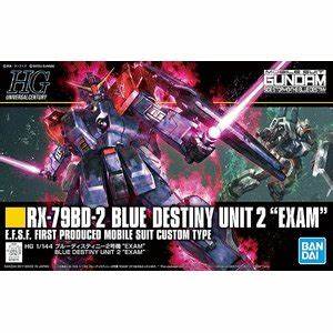 HG 1/144 BLUE DESTINY UNIT2“EXAM”1