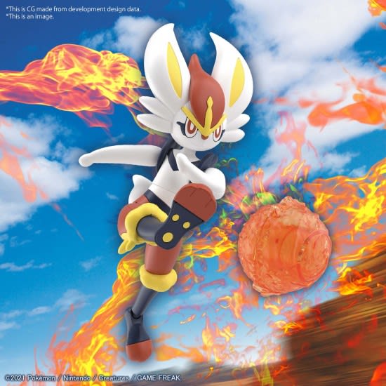 POKEMON MODEL KIT CINDERACE1