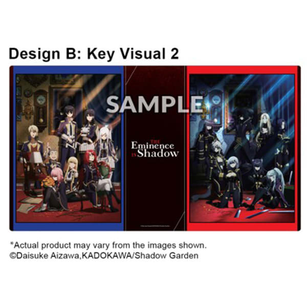 PLAYMAT: BUSHI SUPPLIES RUBBER PLAYMAT- THE EMINENCE IN SHADOW- KEY VISUAL 21