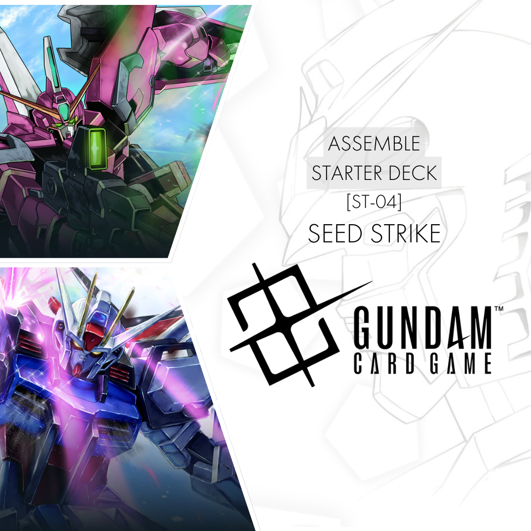 GUNDAM TCG: ASSEMBLE STARTER DECK 04 [ST04A] -INCLUYE GUNPLA MINIATURES2