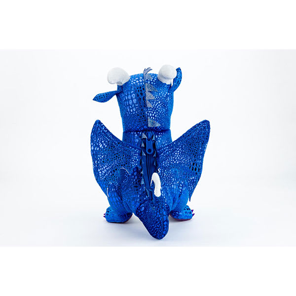 DRAGON PLUSH DICE BAG - BLUE1