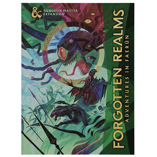 D&D, 5E: ADVENTURES IN FAERUN, ALT COVER1