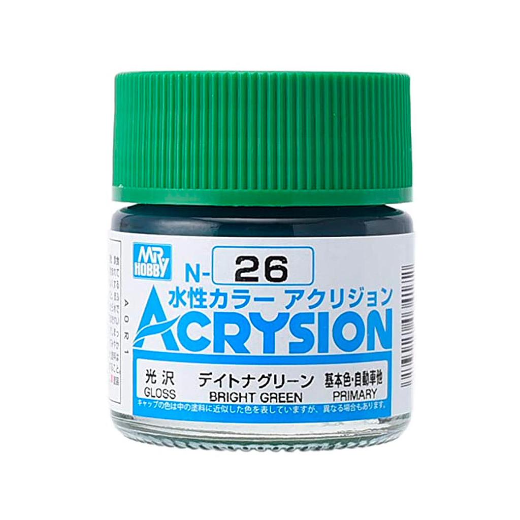 N26 ACRYSION COLOR BRIGHT GREEN1