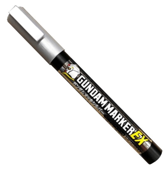 GUNDAM MARKER EX PLATED SILVER1