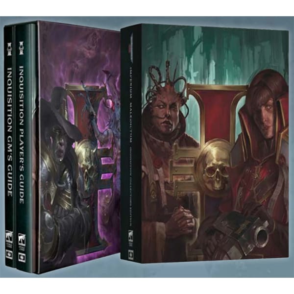 WARHAMMER 40K IMPERIUM MALEDICTUM RPG: INQUISITION GUIDES (COLLECTOR'S EDITION)1