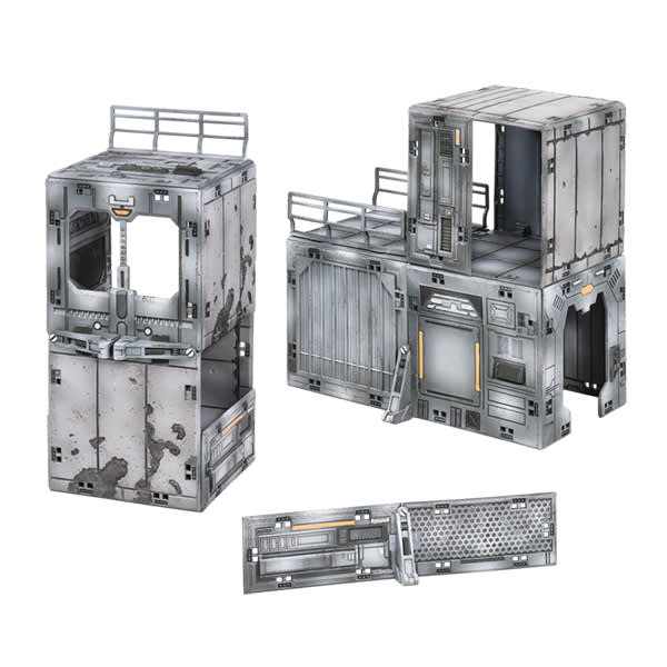 HALO: FLASHPOINT- OUTPOST BUILDABLE TERRAIN SET1