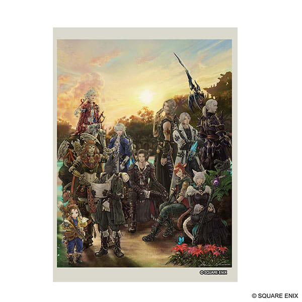 CARD SLEEVES: FINAL FANTASY XIV- FFXIV (FFCSS-19) (100CT)1