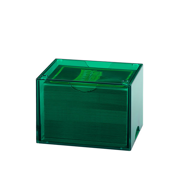 DRAGON SHIELD DECKBOX: 100+ STRONGBOX- CLEAR GREEN1