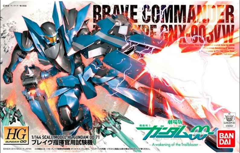 HG 1/144 BRAVE (COMMANDER TEST TYPE)1