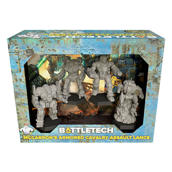 BATTLETECH: MCCARRON'S ARMORED CAVALRY ASSAULT LANCE FORCEPACK1