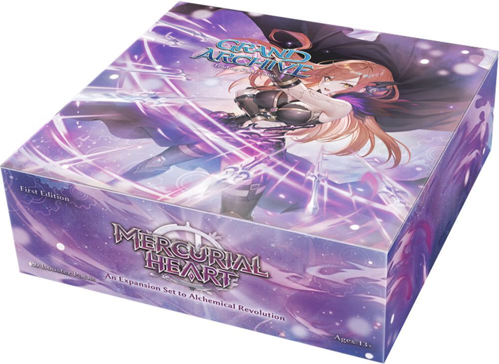 GRAND ARCHIVE TCG - MERCURIAL HEART - BOOSTER BOX, 1ST EDITION1