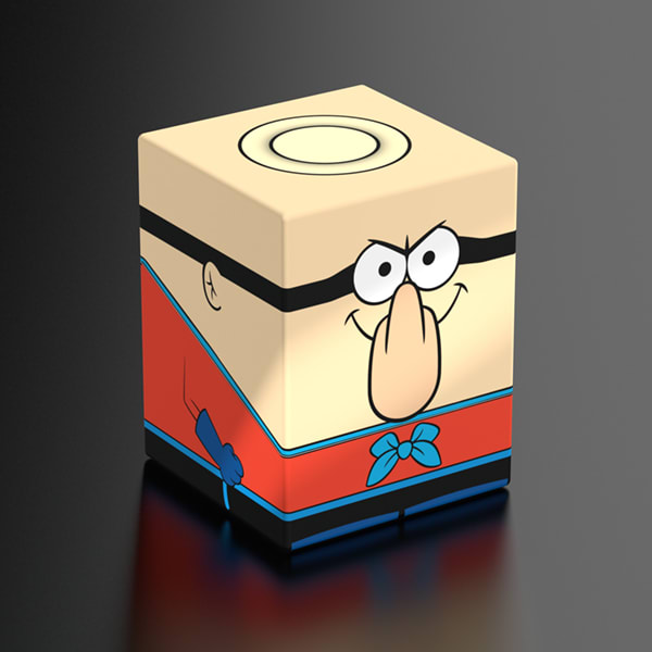 SQUAROES: BOULDER 100+ SPONGEBOB SQUAREPANTS- WAVE II- BARNACLE BOY2