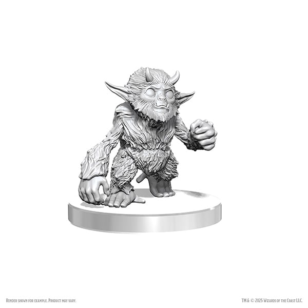 D&D NOLZUR'S MARVELOUS MINIATURES: UNPAINTED MINIS- WAVE 26- YETI TYKES2
