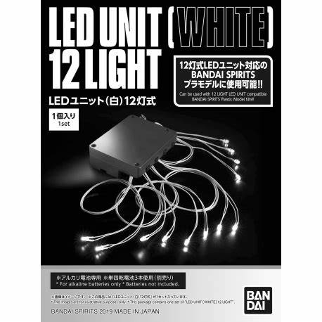 LUZ LED UNIT WHITE 12 LIGHT1