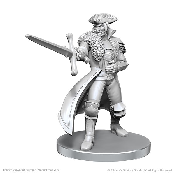 CRITICAL ROLE UNPAINTED MINIATURES: WAVE 26- JESTER LAVORRE & FJORD STONE1
