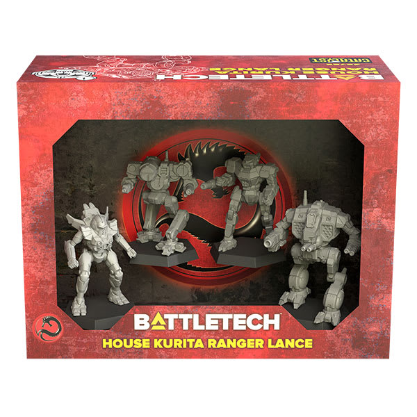 BATTLETECH: MINIATURE FORCE PACK- HOUSE KURITA RANGER LANCE1
