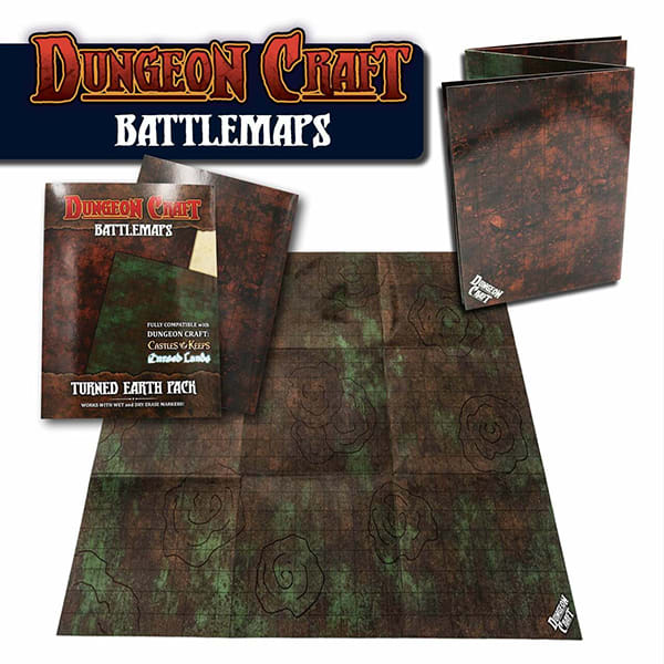 DUNGEON CRAFT: BATTLE MAP- TURNED EARTH1