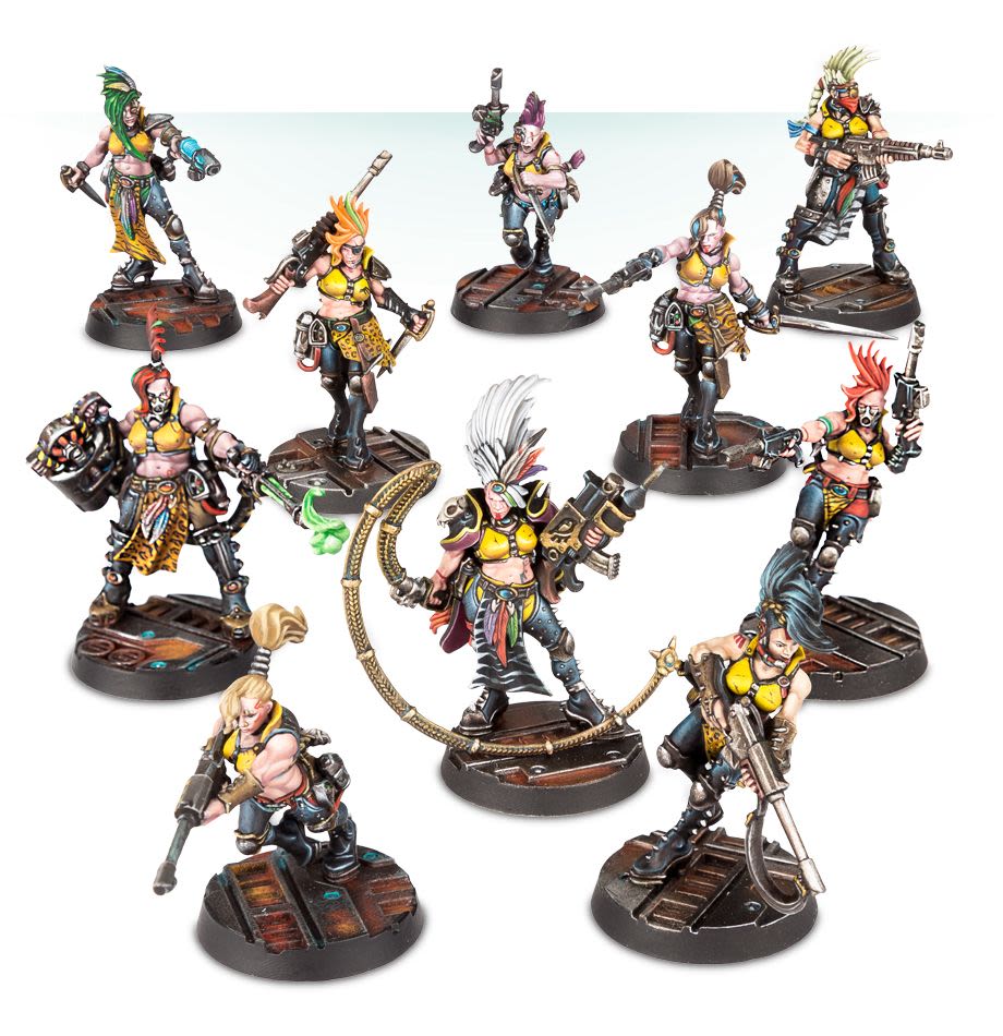 NECROMUNDA ESCHER GANG1