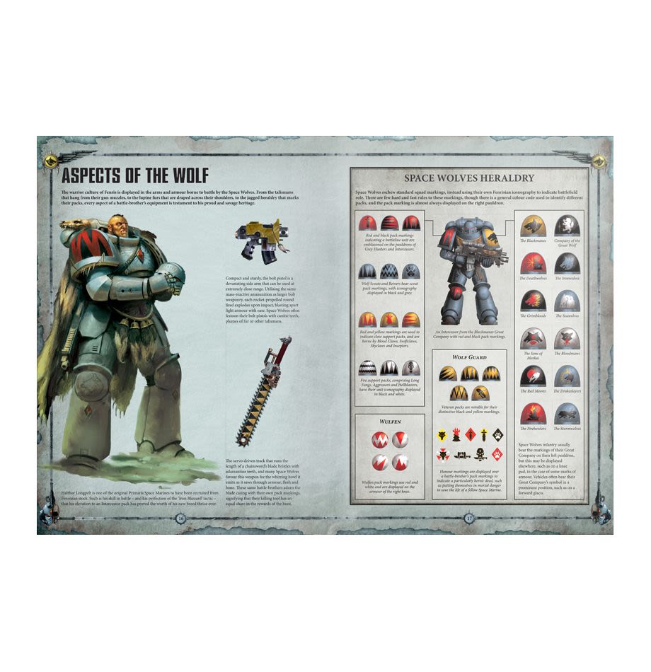 SPACE WOLVES CODEX COLLECTOR'S EDITION (HB) (INGLES)10