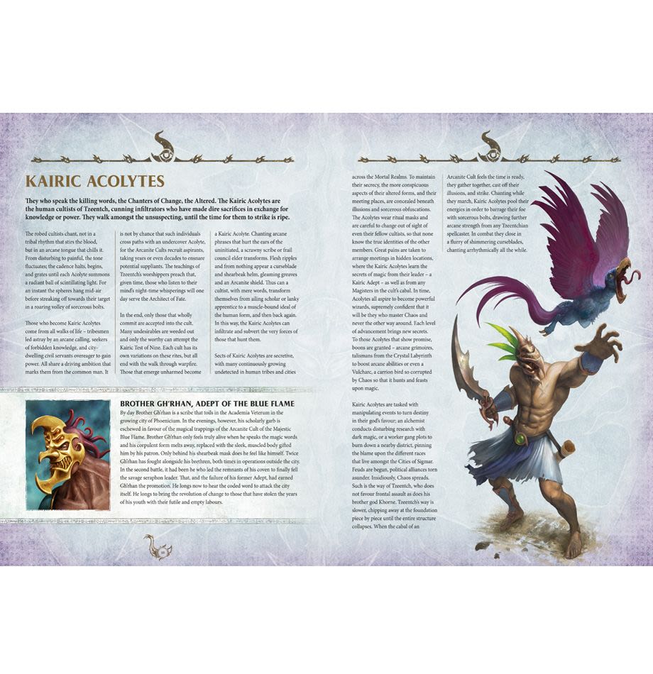 BATTLETOME: DISCIPLES OF TZEENTCH (SOFTBACK) (INGLES)4