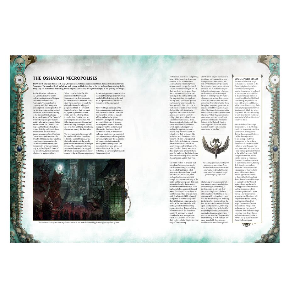 BATTLETOME: OSSIARCH BONEREAPERS (HARDBACK) (ABREVIADO) (ESPAÑOL)4