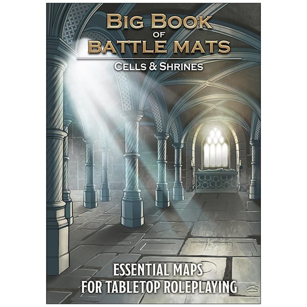 BATTLE MAT: BIG BOOK OF BATTLE MATS- CELLS & SHRINES2