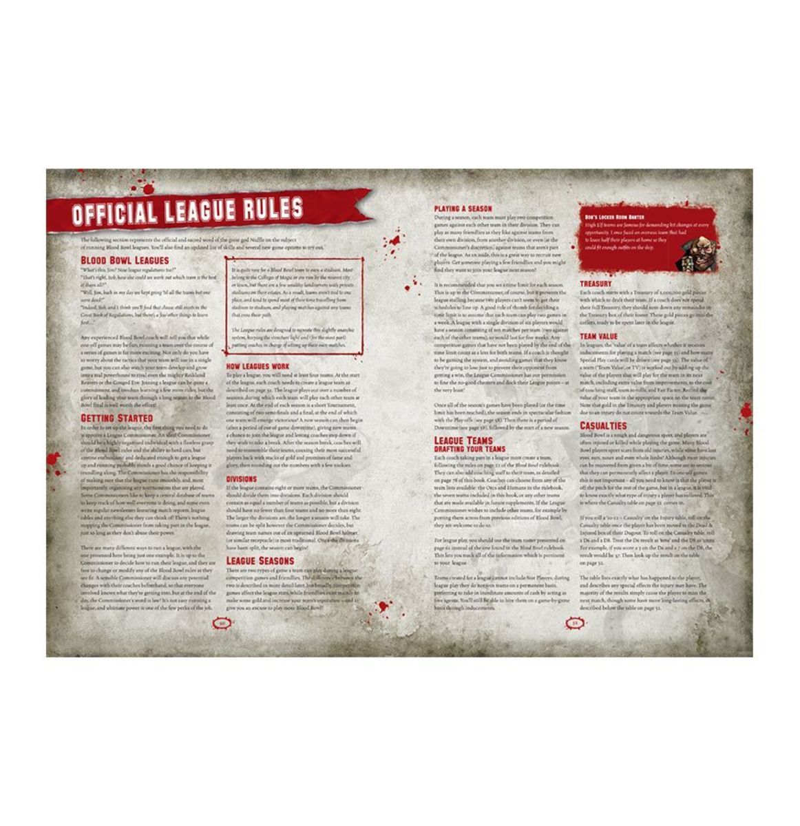 BLOOD BOWL: THE INAUGURAL BLOOD BOWL ALMANAC (INGLES)2