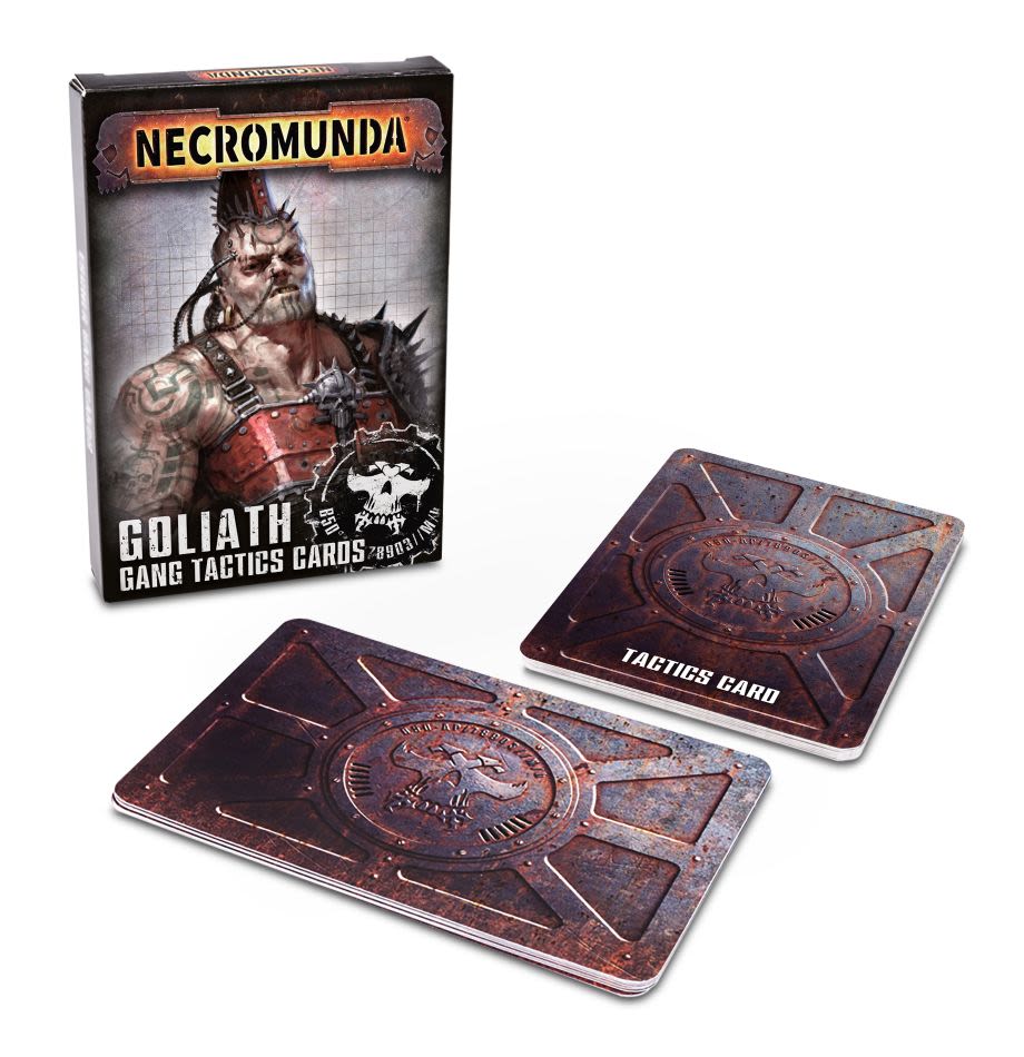 NECROMUNDA: GOLIATH GANG TACTICS CARDS1