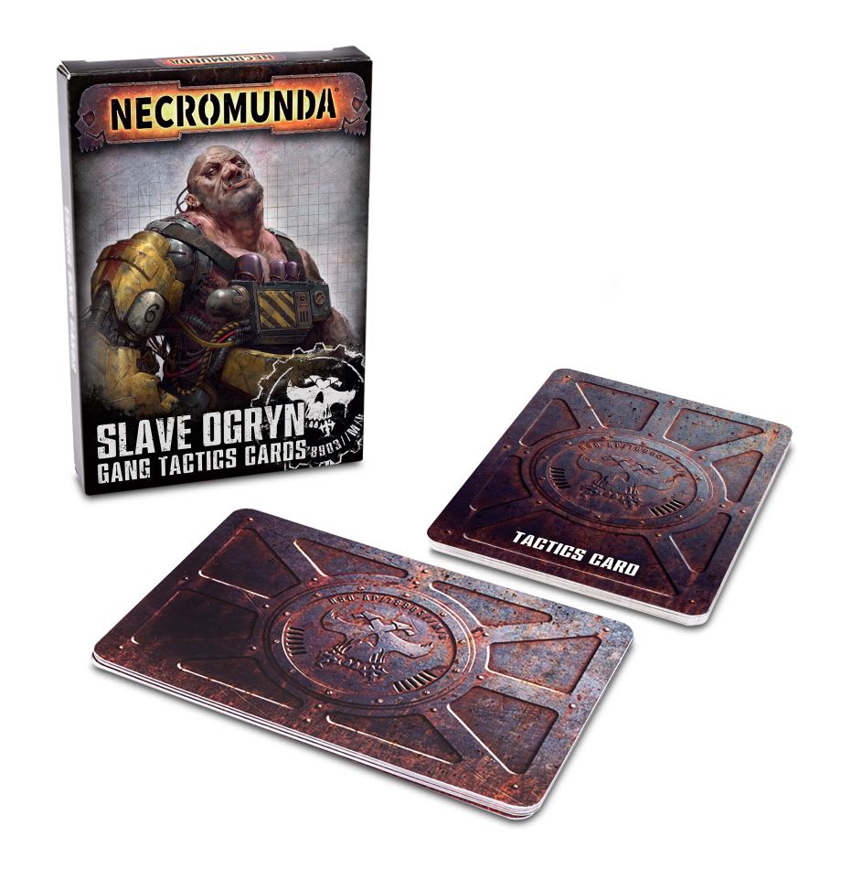 NECROMUNDA: SLAVE OGRYN TACTICS CARDS1