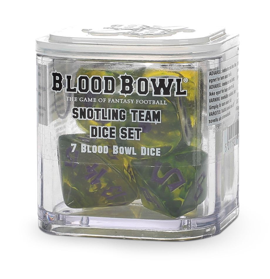 BLOOD BOWL: SNOTLING TEAM DICE SET1