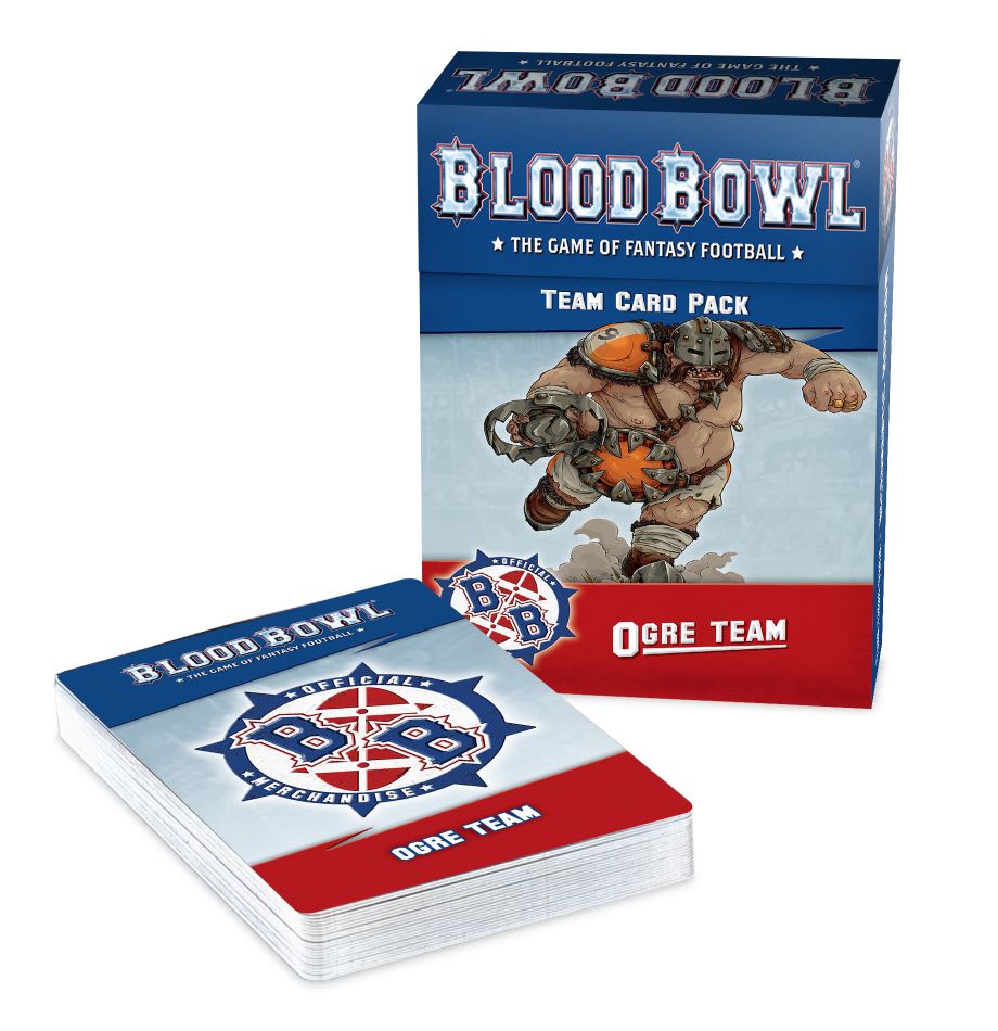 BLOOD BOWL OGRE TEAM CARD PACK1
