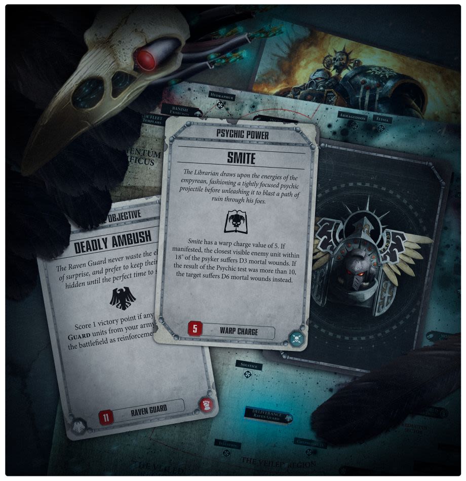 DATACARDS: RAVEN GUARD (INGLES)5