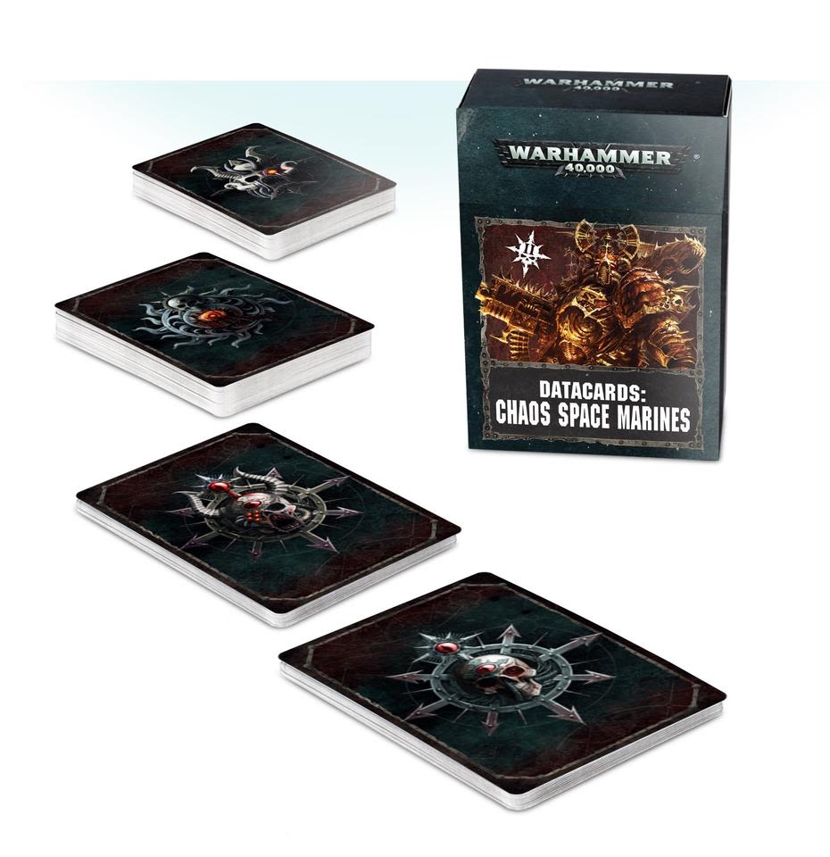 DATACARDS: CHAOS SPACE MARINES 2 (ESPAÑOL)1