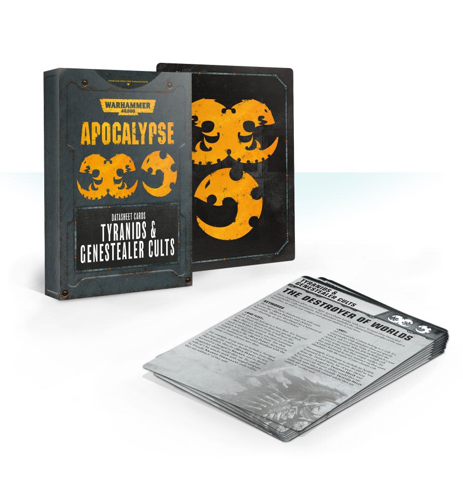 APOCALYPSE DATASHEETS: TYRANIDS + GENE CULTS (INGLES)1