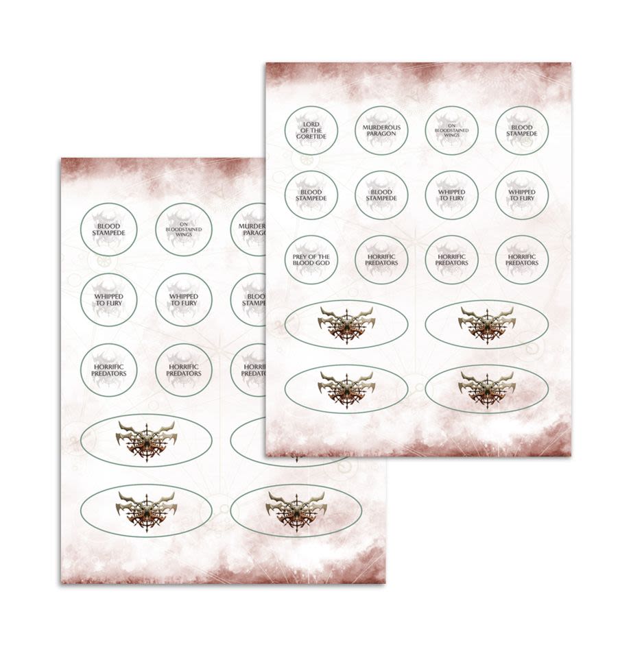 WARSCROLL CARDS: BLADES OF KHORNE (ESPAÑOL)4