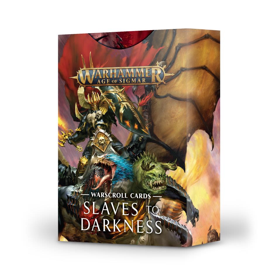 WARSCROLL CARDS: SLAVES TO DARKNESS (INGLES)7