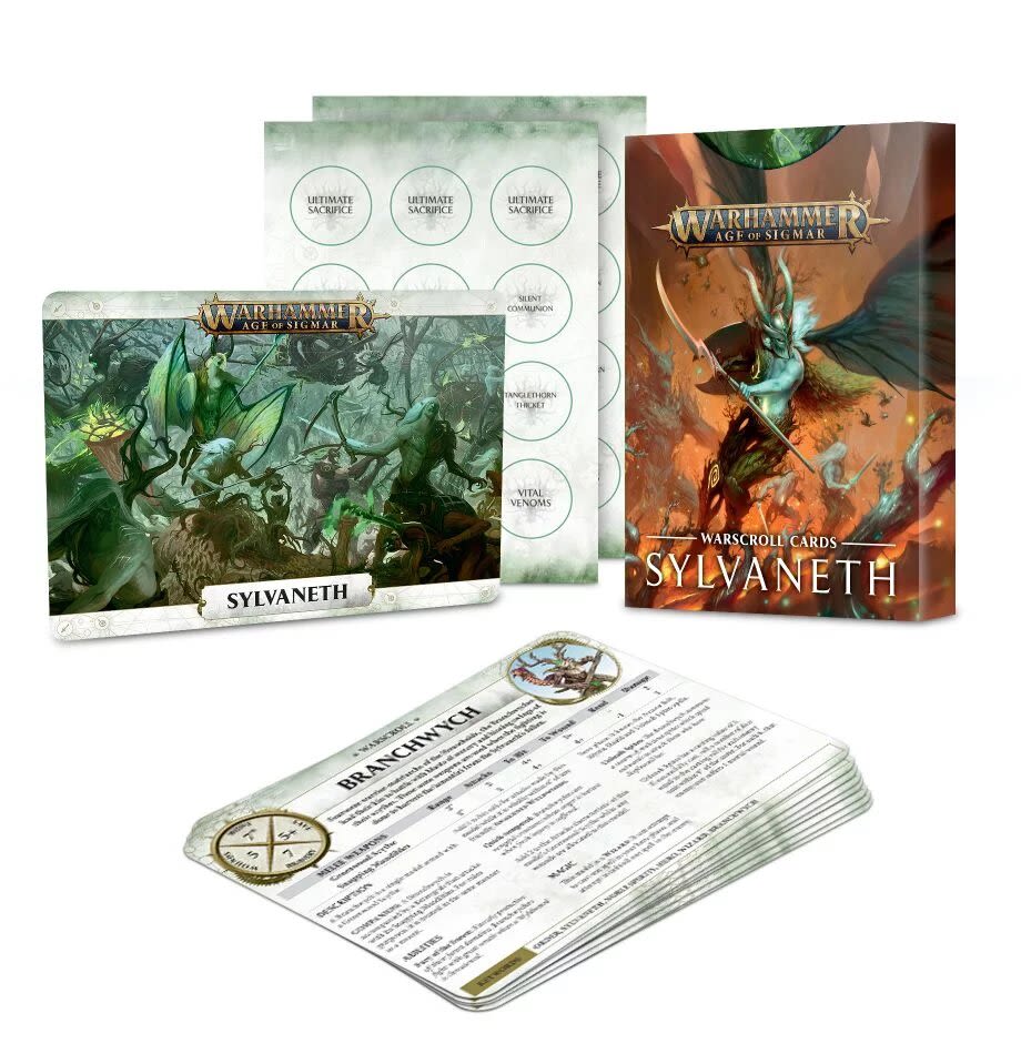 WARSCROLL CARDS: SYLVANETH (ESPAÑOL)1