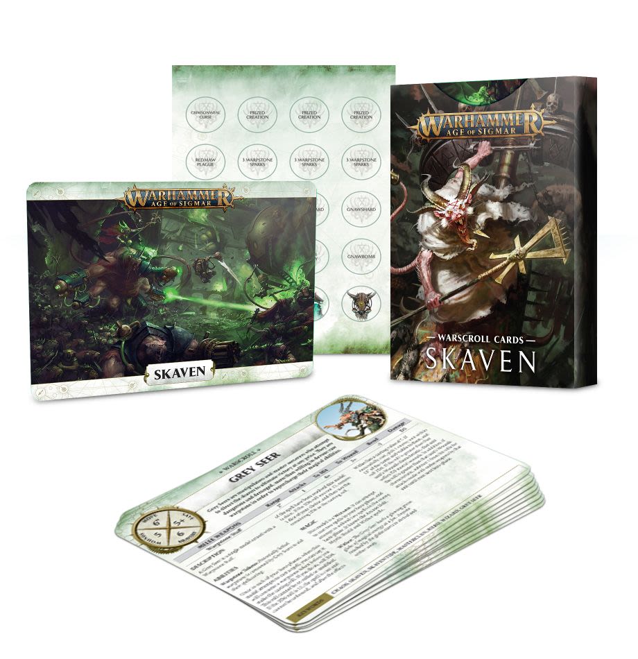WARSCROLL CARD: SKAVEN (ESPAÑOL)1